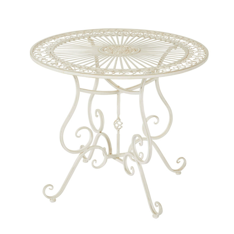 Fleur De Lis Living Tamalpais Iron Bistro Table Wayfair.co.uk